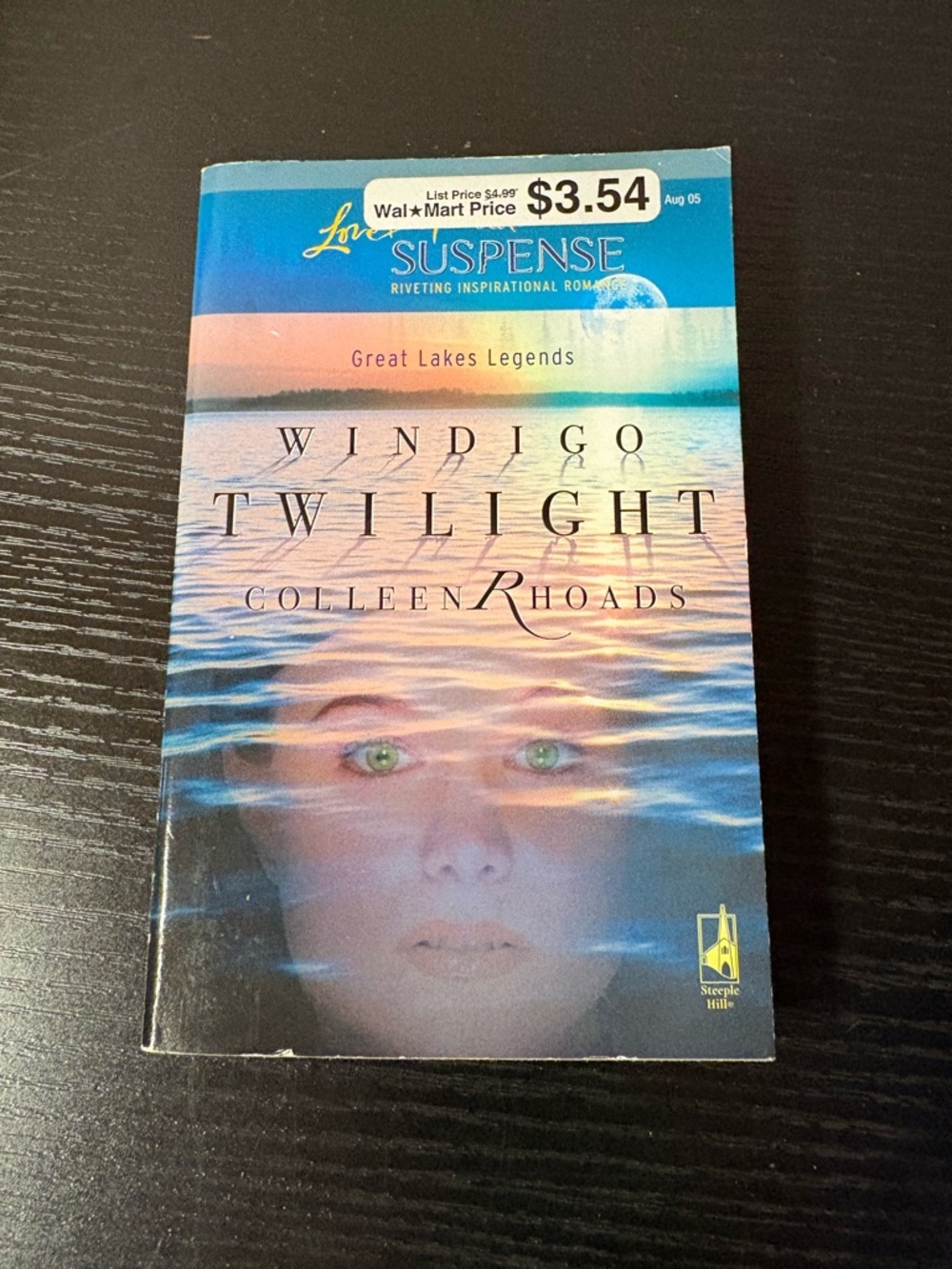 Windigo Twilight Colleen Rhoads Love Inspired Suspense Book - Picture 1 of 5